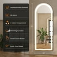thumbnail image 6 of MAYEERTY 64"x21" LED Full Length Mirror, Floor Standing Mirror with Stand, Wall Mounted Hanging, 6 of 6