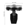 thumbnail image 2 of FESTFENDS Replacement Plug Garbage Disposal Stopper Black Metal 1Pcs, 2 of 8