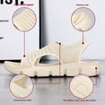 thumbnail image 4 of Guardurnaity Sandalias de verano para mujer, ideales para paseos informales por la playa y aventuras al aire libre. Zapatos de moda para mujer. Calzado G-YW179gris, en caja 37, 4 of 6