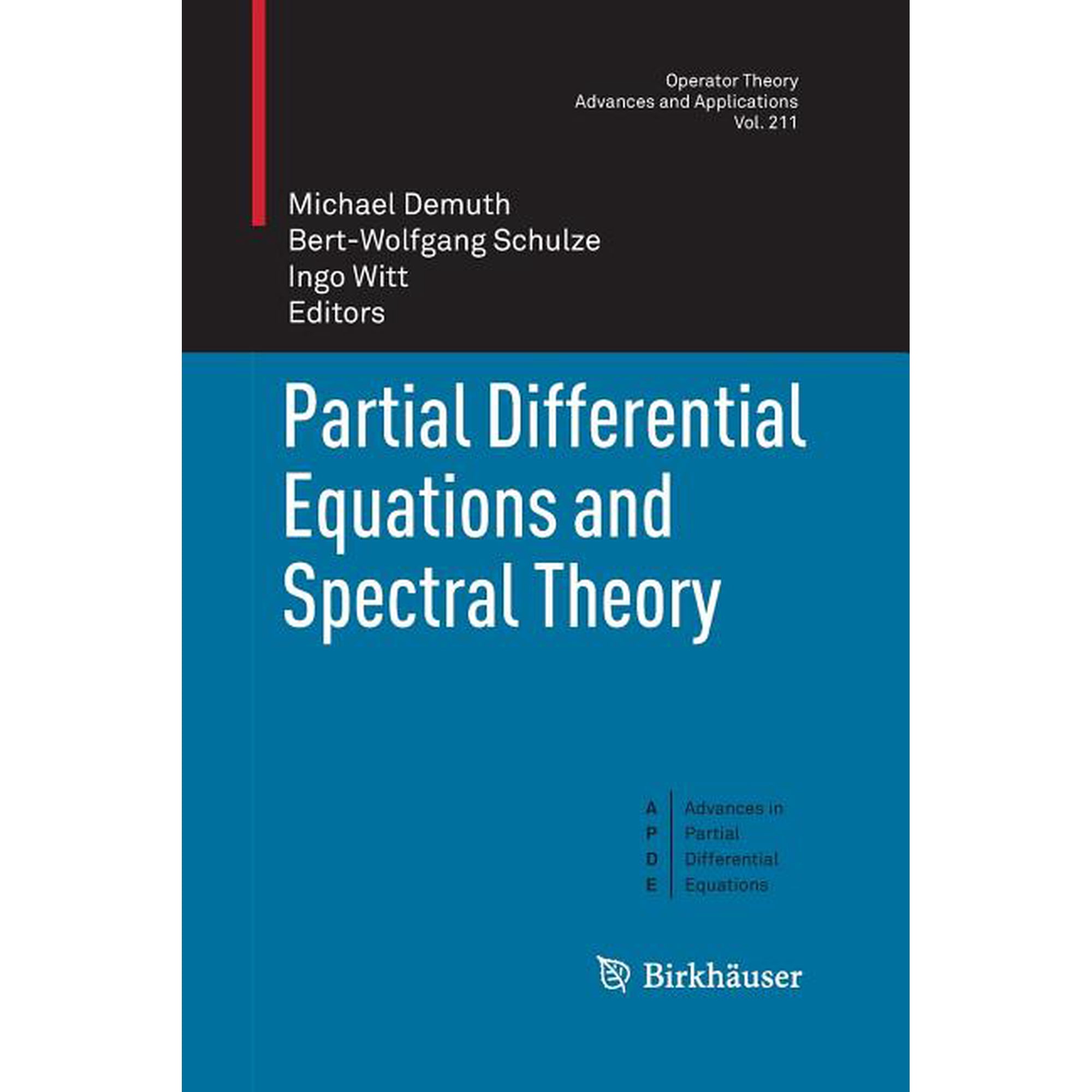 Partial Differential Equations and Spectral Theory (Paperback)