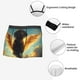 thumbnail image 3 of Fotbe Golden Cloud Winged Dog Calzoncillos Tipo Boxer con Bolsa de Soporte Total para Hombre, X-Temp Fresco, Transpirable y de Secado Rápido-Medium, 3 of 5