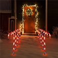 thumbnail image 1 of Solar Cane Lights Outdoor Candy Decorative Lights LED Festive Umbrella Handle Lights For Passage Courtyard Garden Adornment10PCS-SolarChina He Qiyong unisex, 1 of 1