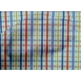 thumbnail image 3 of oneOone Cotton Cambric Fabric Madras Check Decor Fabric Printed BTY 56 Inch Wide, 3 of 3
