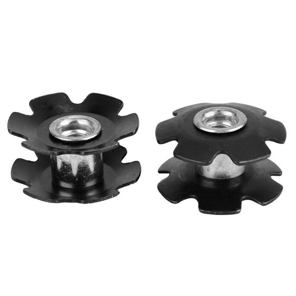 Keenso Bike Core, Black Durable Bicycle Core, 5 Pcs Pack Steel Alloy Strong Bicycle For Bike Front Fork