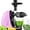 Purple, variant on Slow Masticating Juicer, Cold Press Juicers with 2 Speed Modes & Quiet ,Juicers Machines Vegetable and Fruit with Reverse Function,Celery Juicer,,Easy to Clean (Purple)