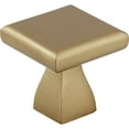 thumbnail image 5 of Elements 449 Hadly 1" Square Cabinet Knob - Nickel, 5 of 7