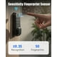 thumbnail image 3 of Cerradura de puerta inteligente YHV CA02 con huella digital WiFi Alexa Google, 3 of 7