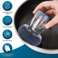 thumbnail image 2 of Cepillo para platos de 2 piezas con dispensador de jabón, cepillo de limpieza de cocina con 2 cabezales de cepillo intercambiables JM, 2 of 5