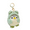 Green, variant on Cute Penguin Keychain, Stuffed Penguin Plush Pendant