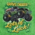 thumbnail image 3 of Monster Jam Grave Digger St. Patrick's Day T-Shirt Toddler to Big Kid, 3 of 4