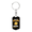 Dog Tag with Swivel Keychain (Gold), variant on Crypto Billionaire Crypto Stainless Steel or 18k Gold Premium Swivel Dog Tag Keychain