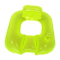thumbnail image 4 of Flotador inflable para piscina, silla flotante para agua, multifunción, ligero, ayuda para nadar verde, 4 of 9
