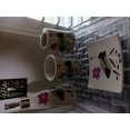 thumbnail image 5 of Watson Bathroom Accessories - Pink and Black Ceramic Bathroom Accessory Set, 5 of 5