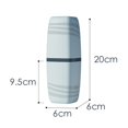 thumbnail image 2 of Bathroom Household Set Cylinder Toothbrush Cup Storage Box Wash Cup Mouthwash Cup GREEN, 2 of 8