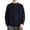Navy, variant on Men's Fashion Knit Sweater Loose Fit Flip Collar Pullover Long Sleeve for Casual Wear and Christmas Holiday Outfits,Navy,3XL