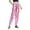 Pink, variant on Pantalon Décontracté Femme Fashion Loose Casual Pants Street Style Slacks in Metallic Color Trousers Dress Pants Woman Grey XL