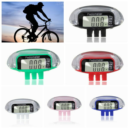 Lightweight Mini Digital LCD Pedometer Step Run Walking Distance Calorie (Best Pedometer And Calorie Counter)