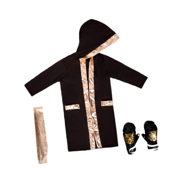 Disfraz de Cosplay de Boxeo para Niños Multifuncionalmente Transpirable Convenientemente Cómodo, Capucha con Capucha s a m