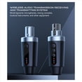 thumbnail image 2 of 2X Adaptador XLR Transmisor Receptor de Micrófono Inalámbrico para Micrófono Dinámico Mezclador de Audio de Guitarra PA, 2 of 5