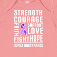thumbnail image 4 of Inktastic Lupus Awareness Strength Support Courage Boys or Girls Baby Bodysuit, 4 of 5