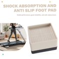 thumbnail image 6 of 4pcs Treadmill Incline Riser Blocks, Stackable Incline Risers Non-Slip Adjustable Ramp for Gym Home Treadmill Part, 6 of 7