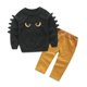 thumbnail image 2 of Ropa Para Bebés, Niños Pequeños, Traje Para Niñas Pequeñas, Traje Para Niños, Estilo De Dibujos Animados, Traje De Estilo Otoñal, Negro Odeerbi LM103-1132, 2 of 9