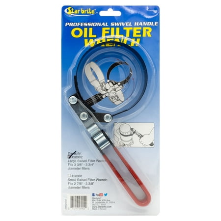 

STAR BRITE Oil Filter Wrench 3-1/2 x 3-7/8 (028902)