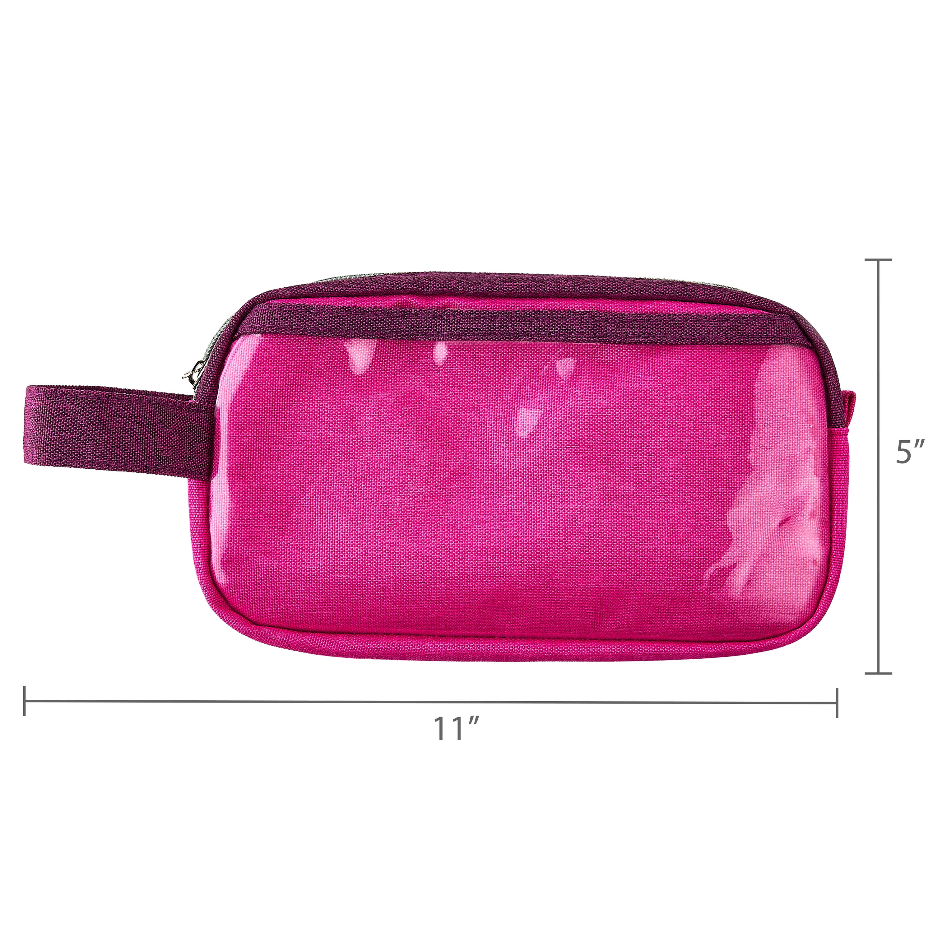 Pen+Gear Large Pink Pencil Pouch