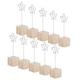 thumbnail image 1 of Table Number Holders, Stable Practical Sturdy Durable Name Card Holder Wide Application Premium Iron Material  For Party For Home For Office, 1 of 8