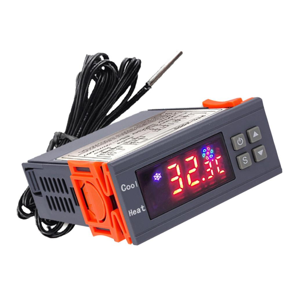 Digital Temp Controller Thermostat with Heat and Cool Relay Hatching Brewing 