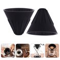 thumbnail image 3 of 2 Pcs Filtre à Café en Silicone Réutilisable Entonnoir à Café Pratique Passoire à Café, 3 of 9
