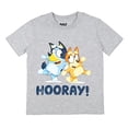 thumbnail image 3 of Camiseta Bluey para niños pequeños, paquete de 3 unidades, gráfica 3T, azul, 3 of 7