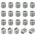 thumbnail image 1 of Unique Bargains Adaptateurs Filetage Manchon Réducteur Écrou 20pcs M4x0.7 Mâle à M2.5x0.45 Femelle Réparation Insert Écrou 4mm, 1 of 7