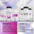 thumbnail image 2 of Suplemento VAITE para blanquear el glutatión, 9000 mg, 120 cápsulas, 2 of 6