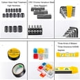 thumbnail image 2 of Kit de herramientas básicas Ticfox 108 Uds llave destornillador extensión de enchufe con caja de almacenamiento, 2 of 6