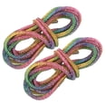 thumbnail image 1 of Unique Bargains 2Pack Rhinestone Shoe Lace, 47.2' Bling Glittered Ropes Drawstring Cords Replacement (Rainbow), 1 of 6