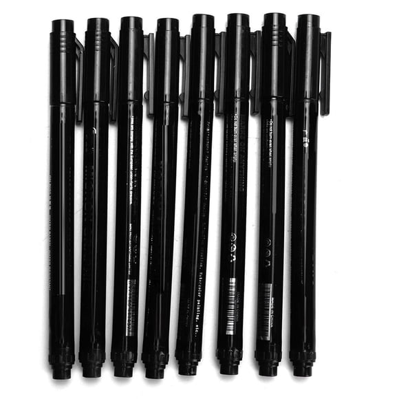 Stylo à Croquis, 8 Pcs Pointe Fine Micron Doublure Micron Pointe Fine Stylo Très Polyvalent