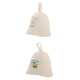 thumbnail image 1 of Juego de 2 gorros de sauna de fieltro de lana para mujer y hombre, rusos, para baños públicos, unisex. CD, 1 of 1