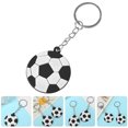 thumbnail image 4 of KAKOWELY 12 piezas de llaveros colgantes de fútbol para fiestas de fútbol, adornos para bolsos, colgantes para llaves, 4 of 4