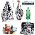 thumbnail image 2 of Duryarhall Reusable Grocery Bags with Storage Pouch Reusable Bulk Shopping Bags Grocery Tote Bags for Beach, Shopping, Travel, 2 of 7