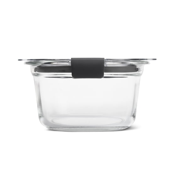 Récipient rond en verre étanche Rubbermaid Brilliance de 2,9 tasse pour la conservation des aliments