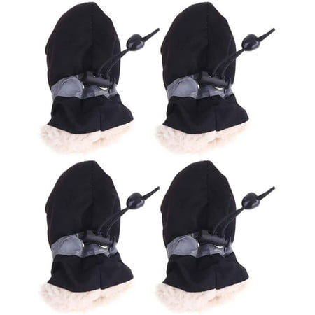 Rain Boots  Dog Shoes Rain Snow Boots Puppy Paw Protectors Anti- Winter Dog Shoes for Small Dog Puppy (4pcs  Size 3 Pet