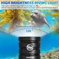 thumbnail image 3 of Lámpara de buceo LetonPower Turbo S Pro, 13000 lúmenes, 100 m, resistente al agua, 3 of 8