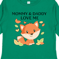 thumbnail image 4 of Inktastic Mommy and Daddy Love Me- little fox Boys or Girls Long Sleeve Toddler T-Shirt, 4 of 5