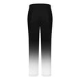 thumbnail image 4 of RYDCOT Men's Gradient Straight Leg Casual Stylish Outdoor Pants Elastic Waist Sweatpants Outdoor Pants Jogging Trousers with Pocket White, 4 of 5