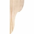 thumbnail image 3 of 5 1/2"W x 6"D x 14"H Carmel Smooth Corbel, Douglas Fir, 3 of 9