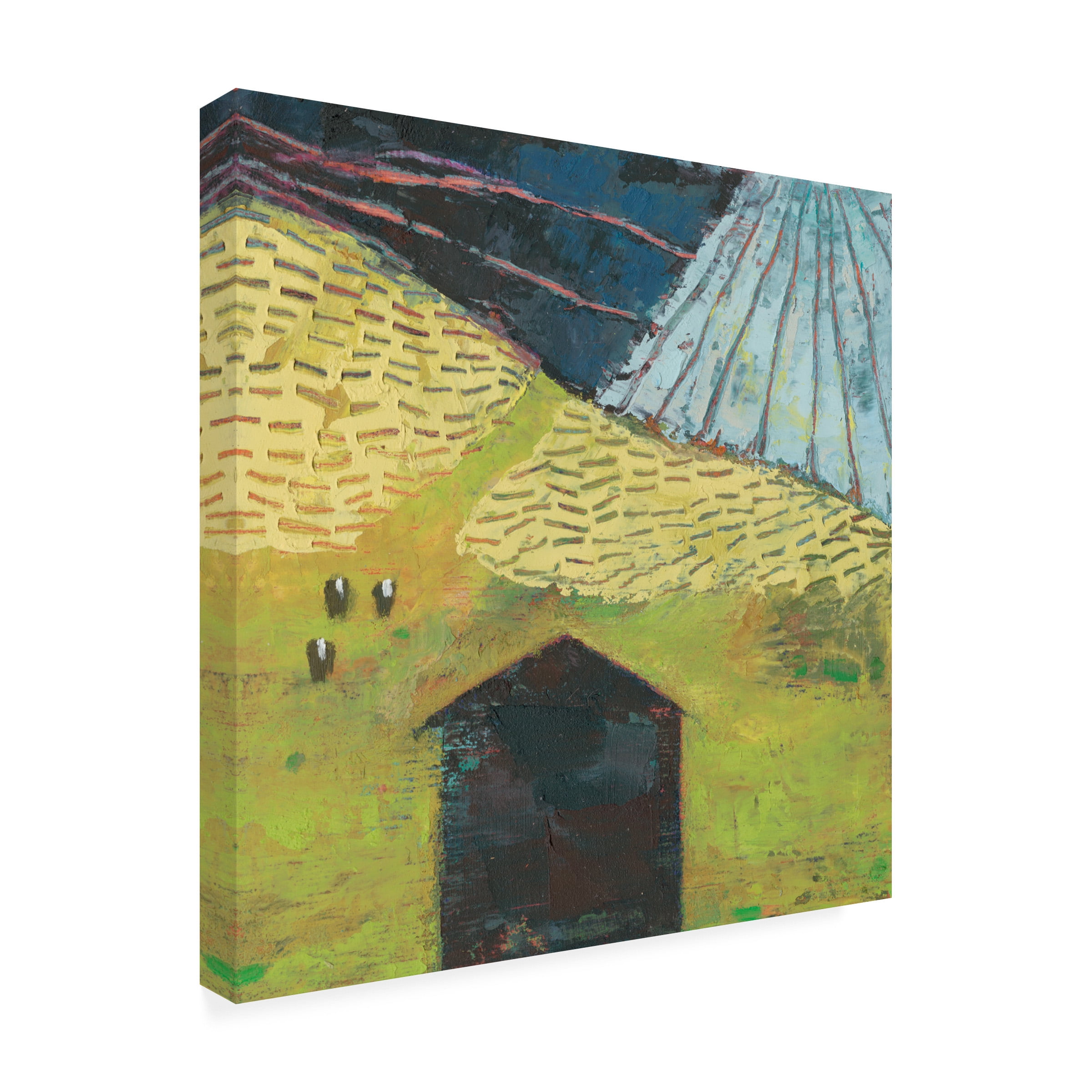 Sue Jachimiec 'Bear Valley Barn II' Canvas Art