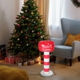 thumbnail image 5 of Inflables navideños Decoraciones al aire libre Buzón inflable de Navidad de pie Inflar letras al buzón de Papá Noel para vacaciones de invierno 42 pulgadas, 5 of 5