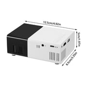 Mini Portable Projector, Outdoor/Indoor Automatic Projector, Compact Movie Projector, Home Theater Projector, Small Projector for Travel, LED Projector for Movies