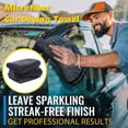 thumbnail image 2 of Microfiber Car Care Towel for Superior Drying and Scratch-Free Finish in Automotive Cleaning, 2 of 4